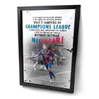 Quadro Neymar Narração Histórica Final Champions League