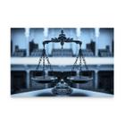 Quadro Para Escritório Advocacia Direito Advogado Balança Da Justiça - Bimper