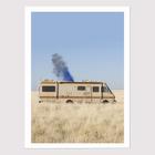 Quadro para Quarto Breaking Bad Trailer 45 x33 A3