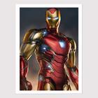 Quadro para Quarto Homem de Ferro Iron Man Avenger 45 x33 A3