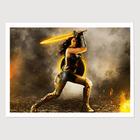 Quadro para Quarto Mulher Maravilha wonder woman 1 45x33 A3