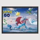 Quadro Pokemon Articuno Zapdos Moltres Decorativo - Quadros Mais