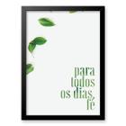 Quadro Para Todos Os Dias Fé 33X24Cm