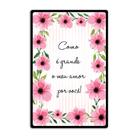 Quadro Placa Decorativa MDF 29X19 cm Família -