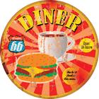 Quadro Placa Decorativo Diner Lanche Mdf