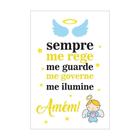 Quadro Placa Infantil Anjinho