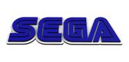 Quadro Placa Sega Logo Em Relevo, Decoração Gamer 29 cm