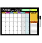 Quadro Planejador De Metal Mensal 29X40Cm + Caneta M2 - Ideal Planners