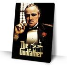 Quadro Poderoso Chefão Don Corleone 40x60 Clássico Arte