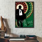 Quadro Poster Casino Royale 24x18cm - com vidro