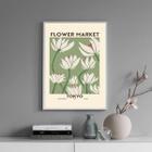 Quadro Poster Flower Market - Tokyo 24X18Cm