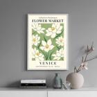 Quadro Poster Flower Market - Venice 24X18Cm