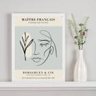 Quadro Poster Matisse - Mulher E Planta 24X18Cm