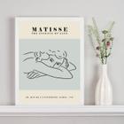 Quadro Poster Matisse - The Essence Of Line 33X24Cm