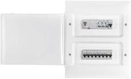Quadro Pvc Sobrepor 24 Disjuntores Branco Pial