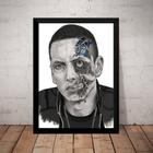 Quadro Rap Hip Hop Eminem Arte Zumbi