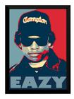 Quadro Rapper Eazy-e Rap N.w.a Cultura Hip Hop Arte 42x29cm