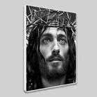 Quadro Sala Decorativo com moldura Jesus Religioso