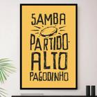 Kit 2 Quadros Samba Sambista Sacode A Poeira 24x18cm - Quadros On-line -  Quadro Decorativo - Magazine Luiza