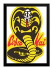 Quadro Serie Cobra Kai Retro Vintage Decorativo 42x29cm