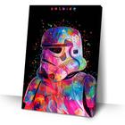 Quadro Star Wars Stormtrooper 40x60 Filme Cinema Sala