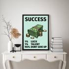 Quadro Sucesso Sr. Monopoly 33x24cm - com vidro