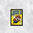 Quadro Super Mario Bros 24x18cm - com vidro