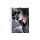 Quadro Tela Decorativa Mulher Delicada Para Sala 60X40Cm