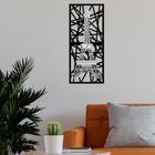 Quadro Torre Eiffel Abstrato com Detalhe em Acrílico Prata Premium MDF 100x50cm