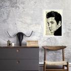 Quadro Vintage Elvis Presley 45x34cm - com vidro