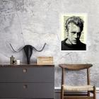 Quadro Vintage James Dean 45X34Cm - Com Vidro