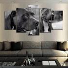 Quadros Decorativos 2 Pitbull 63X130Mt Em Tecido