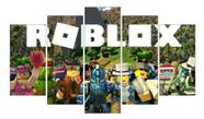 quadros decorativos 4 k Game Roblox Video Game"