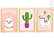 Poster Decorativo Infantil Cactos Cantores N015255