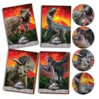 Quadros Decorativos Jurassic World 31cm 4 Unidades