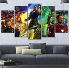 Quadros Decorativos Marvel Vingadores Infinita "