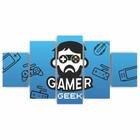 Quadros Decorativos MDF Gamer Geek Jogos Games Sala Quarto