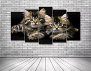 quadros decorativos Mosaico Animais Pet Gato Gatinho"