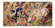 Quadros Decorativos Mosaico Arte Composição Vii Kandinsk"