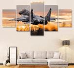 Quadros Decorativos Mosaico caça avião militar f 18 mig 29 "