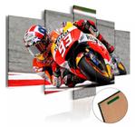 Quadros Decorativos Mosaico Esporte Motogp"