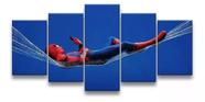 Quadros Decorativos Mosaico Homem Aranha De Volta Ao Lar"