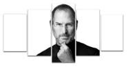 Quadros Decorativos Mosaico steve jobs