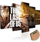 Quadros Decorativos Mosaico The Last Of Us Joel Ellie Paisagem"