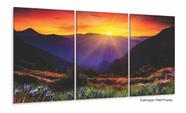 Quadros Decorativos Paisagem 120x60 3 peças em Tecido