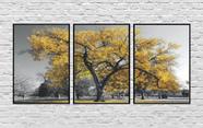 Quadros Decorativos Paisagem Árvore Da Vida Ypê Amarelo Moderno Lindo