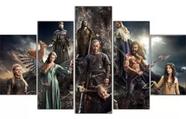 Quadros Decorativos Personagens Serie Vikings"