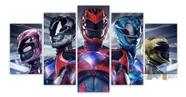 quadros decorativos Power Rangers "