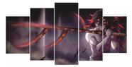 Quadros Para Sala Anime Demon Slayer Kokushibou Lua Superior"