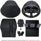 Qualicapas Capas Protetoras Compatíveis c/ Volante e Base T300RS GT + Capa p/ Pedais T3PA Simulador Gamer Thrustmaster